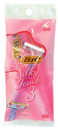 36 Wholesale Bic Razors 1pk Silky Touch Tri