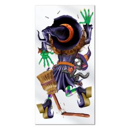12 Wholesale Crashing Witch Door Cover