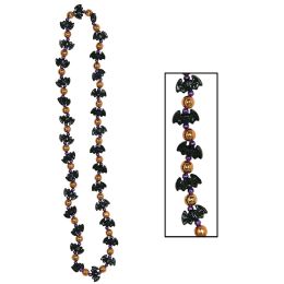 12 Pieces Bat Beads - Party Necklaces & Bracelets