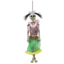12 Pieces Day Of The Dead Female Skeleton - Party Novelties