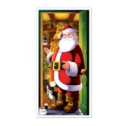 12 Pieces Santa Door Cover - Photo Prop Accessories & Door Cover
