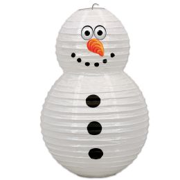 6 Wholesale Snowman Paper Lantern