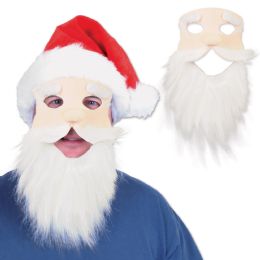12 Pieces Santa Mask - Party Hats & Tiara