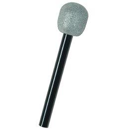 12 Pieces Glittered Microphone - Party Novelties