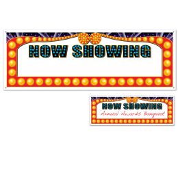 12 Wholesale Now Showing Sign Banner