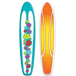 12 Wholesale Jointed Surfboard Prtd 2 Sides W/different Designs