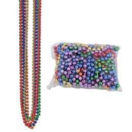 12 Pieces Party Beads - Small Round - Party Necklaces & Bracelets