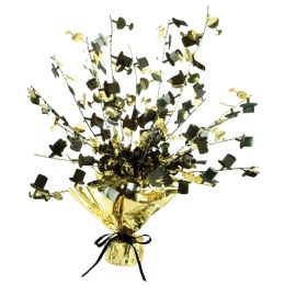 12 Wholesale Champagne Glass & Top Hat Centerpiece