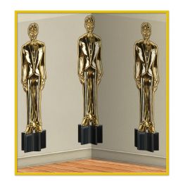 6 Wholesale Awards Night Male Statuettes Backdrop InstA-Theme