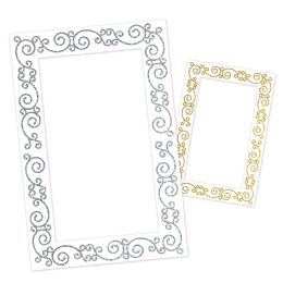 12 Pieces Glittered Photo Fun Frame - Photo Prop Accessories & Door Cover