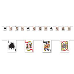 12 Wholesale Playing Card Pennant Banner
