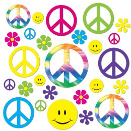 12 Wholesale Retro 60's Cutouts