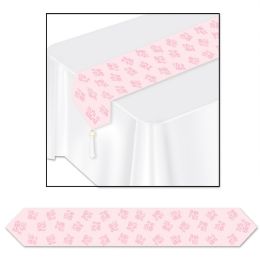 12 Wholesale Printed It's A Girl! Table Runner