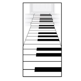 6 Pieces Piano Keyboard Runner - Party Novelties