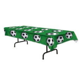 12 Wholesale Soccer Ball Tablecover Plastic