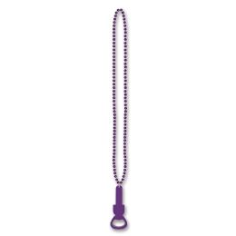 12 Pieces Beads W/bottle Opener - Party Necklaces & Bracelets