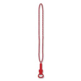 12 Pieces Beads W/bottle Opener - Party Necklaces & Bracelets