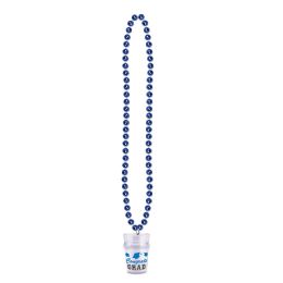 12 Pieces Beads w/Grad Glass - Party Necklaces & Bracelets