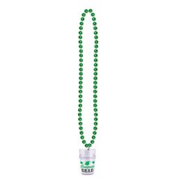 12 Wholesale Beads W/grad Glass Green