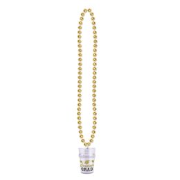 12 Pieces Beads w/Grad Glass - Party Necklaces & Bracelets