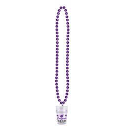 12 Wholesale Beads W/grad Glass Purple