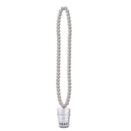 12 Pieces Beads w/Grad Glass - Party Necklaces & Bracelets