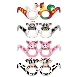 12 Wholesale Farm Animal Eyeglasses