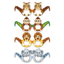 12 Wholesale Jungle Animal Eyeglasses