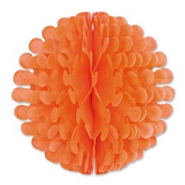 12 Wholesale Tissue Flutter Ball Orange