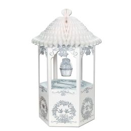 6 Pieces Wishing Well w/Tissue Top - Hanging Decorations & Cut Out