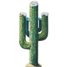 12 Wholesale Jointed Cactus Prtd 2 Sides