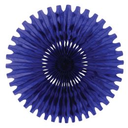 12 Wholesale Tissue Fan Blue