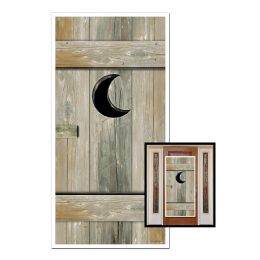 12 Pieces Outhouse Door Cover - Photo Prop Accessories & Door Cover