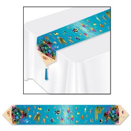12 Wholesale Printed Under The Sea Table Runner