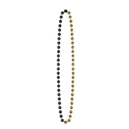 12 Wholesale Jumbo Party Beads Black & Gold