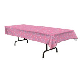 12 Wholesale It's A Girl! Tablecover Plastic