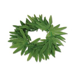 12 Pieces Tropical Fern Leaf Headband - Party Necklaces & Bracelets