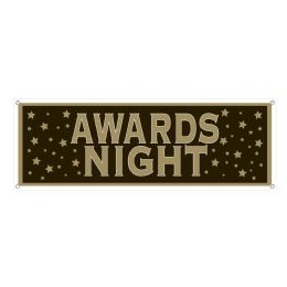 12 Wholesale Awards Night Sign Banner AlL-Weather; 4 Grommets