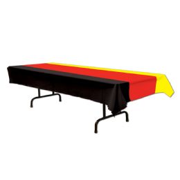 12 Wholesale German Tablecover Black, Red, Yellow; Plastic
