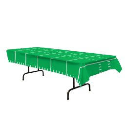 12 Wholesale Game Day Football Tablecover Plastic