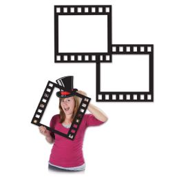 12 Pieces Filmstrip Photo Fun Frames - Photo Prop Accessories & Door Cover