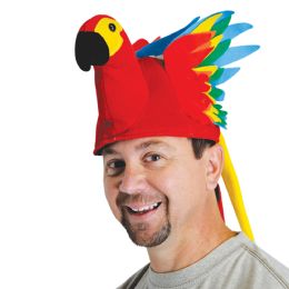 6 Pieces Plush Parrot Hat - Party Hats & Tiara