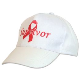 12 Pieces Embroidered Survivor Cap - Party Hats & Tiara