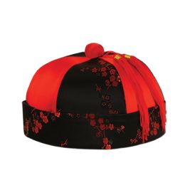12 Pieces Mandarin Hat - Party Hats & Tiara