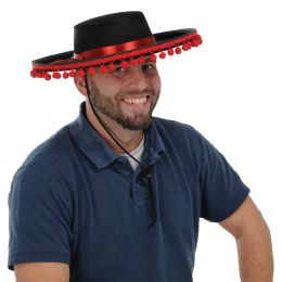 6 Pieces Felt Spanish Hat - Party Hats & Tiara