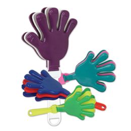 12 Pieces Hand Clappers - Party Novelties
