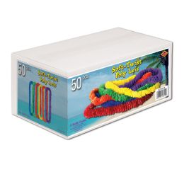 Wholesale SofT-Twist Poly Leis W/labeled Carton
