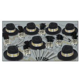 Platinum Gold Asst For 50 - Party Accessory Sets