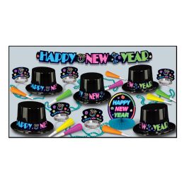 Neon Party Asst For 10 - Party Accessory Sets