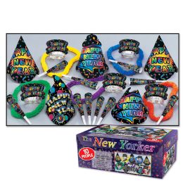 New Yorker Asst For 10 - Party Accessory Sets